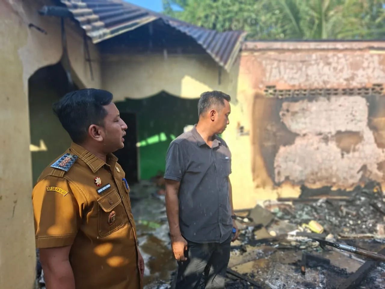 Rumah Ludes Dilalap Si Jago Merah, Satu Korban Luka Bakar