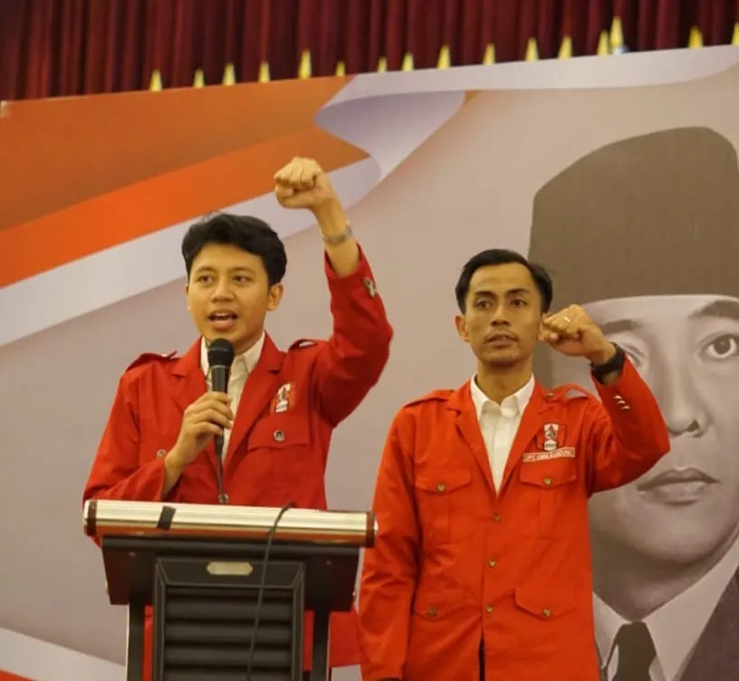 Risyad Fahlefi - Patra Dewa Secara Aklamasi Terpilih Sebagai Ketum dan Sekjen GMNI