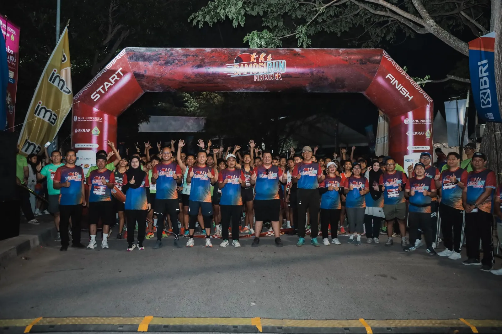 Indosat Dukung Samosir Run 2025, Dorong Danau Toba sebagai Destinasi Wisata