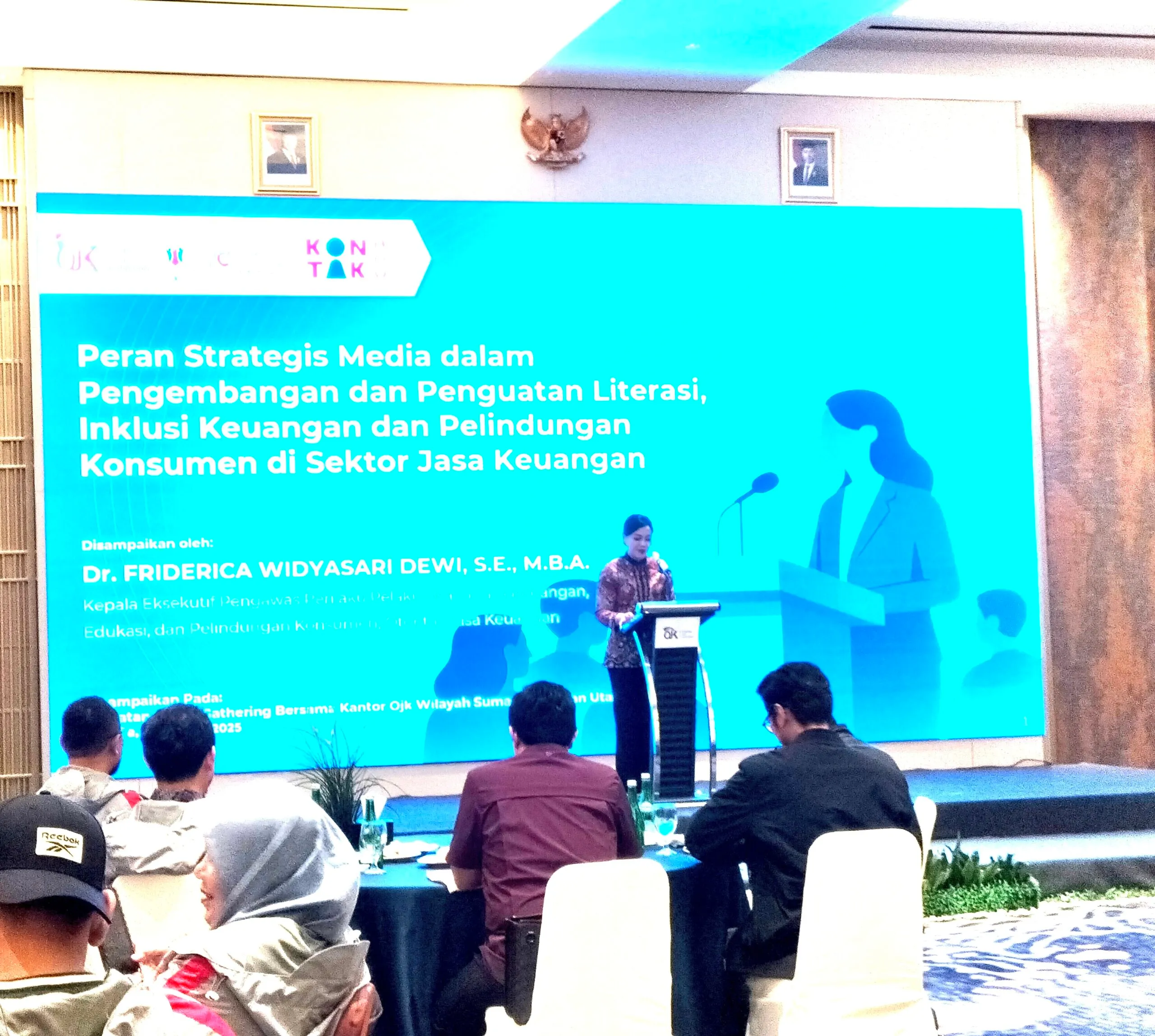 Tangkal Info Medsos, OJK Bersinergi Dengan Media