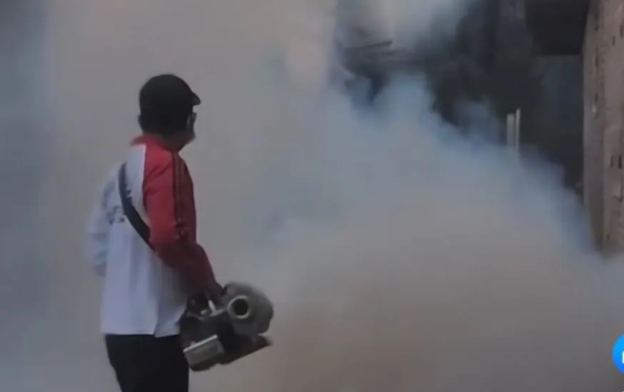 Cegah DBD Dinkes Batubara Gelar Fogging