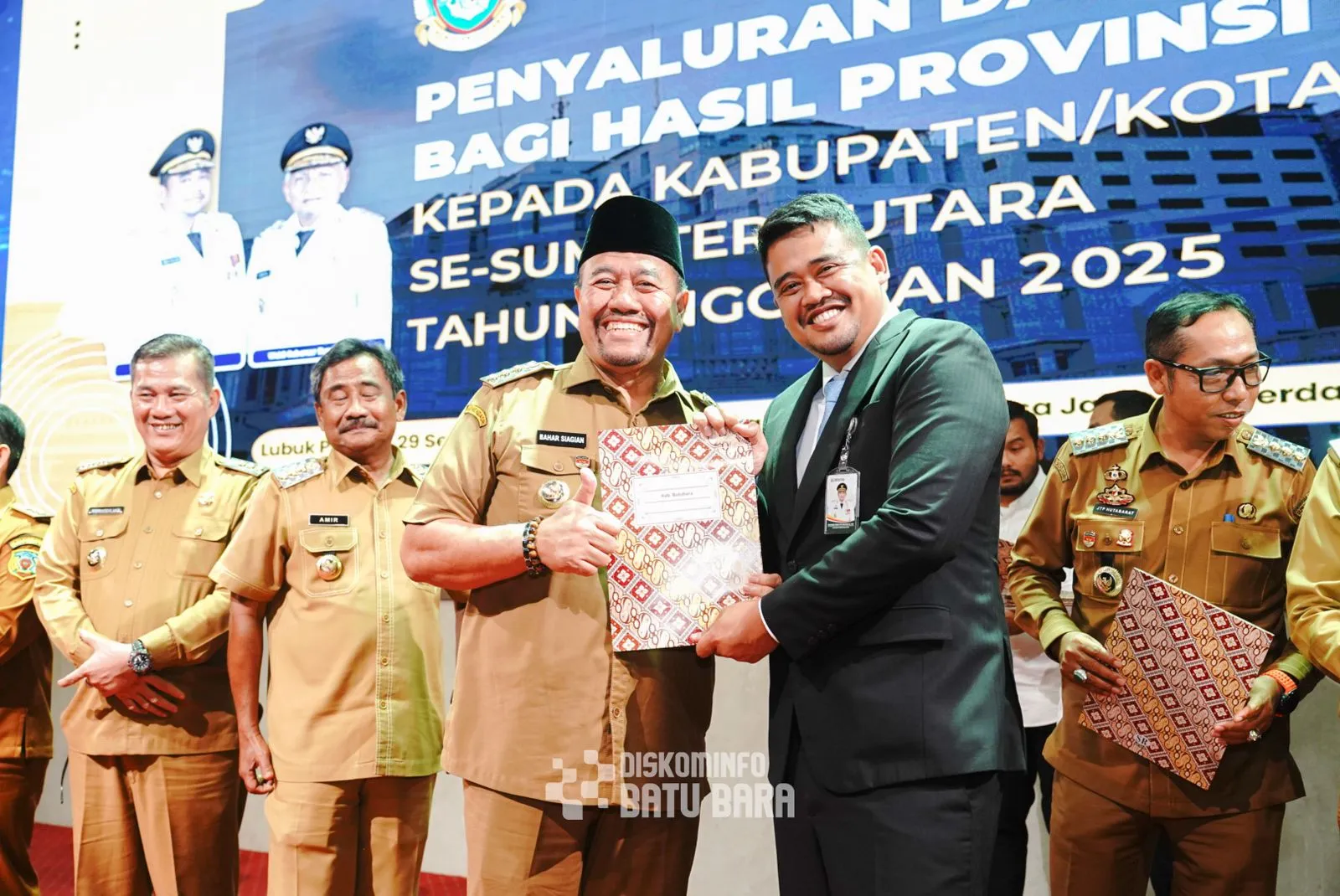 Bupati Batubara Hadiri Launching UHC PROBIS Sumut Berkah