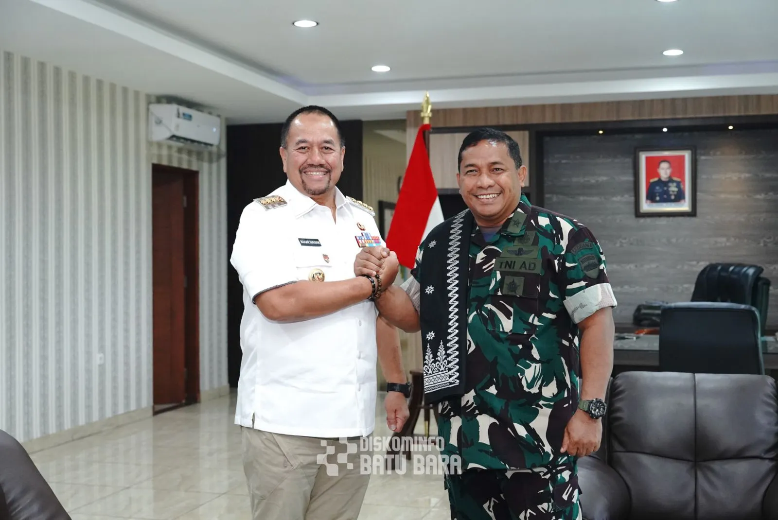 Bupati Batubara Silaturahmi Ke Pangdam I/Bukit Barisan
