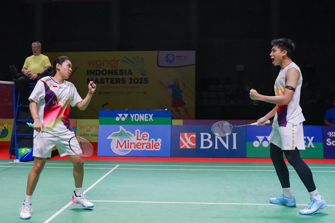 Marwan / Salsabila Melaju Ke Final Wondr by BNI Indonesia Masters 2025