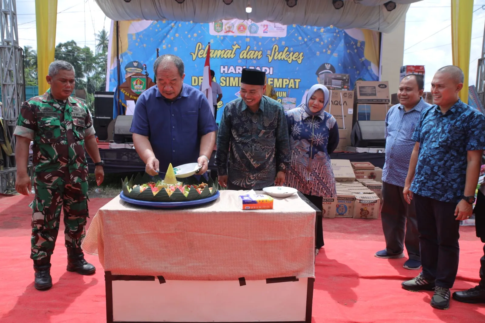 Bupati Asahan Hadiri Haul dan Hari Jadi Desa ke-2