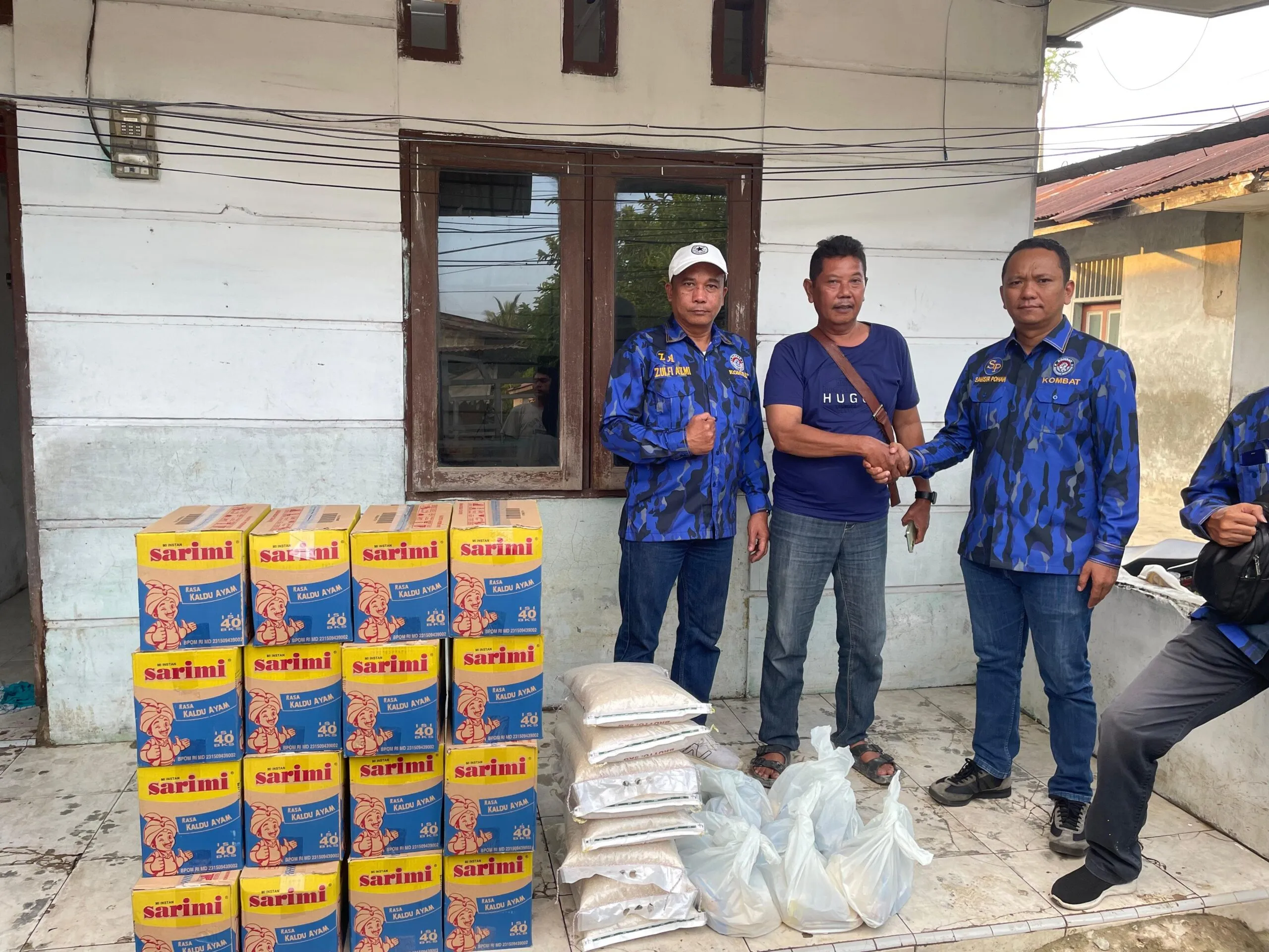 KOMBAT Peduli Korban Banjir Medan