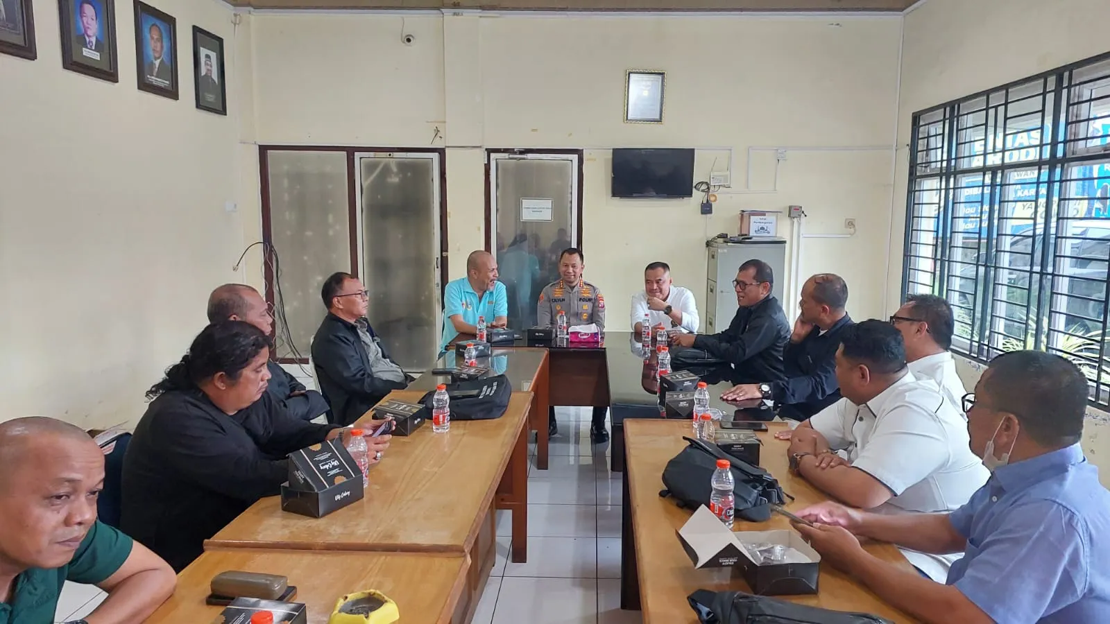 Kapolrestabes Kota Medan - PWI Sumut Komitmen Ciptakan Suasana Nyaman dan Kondusif