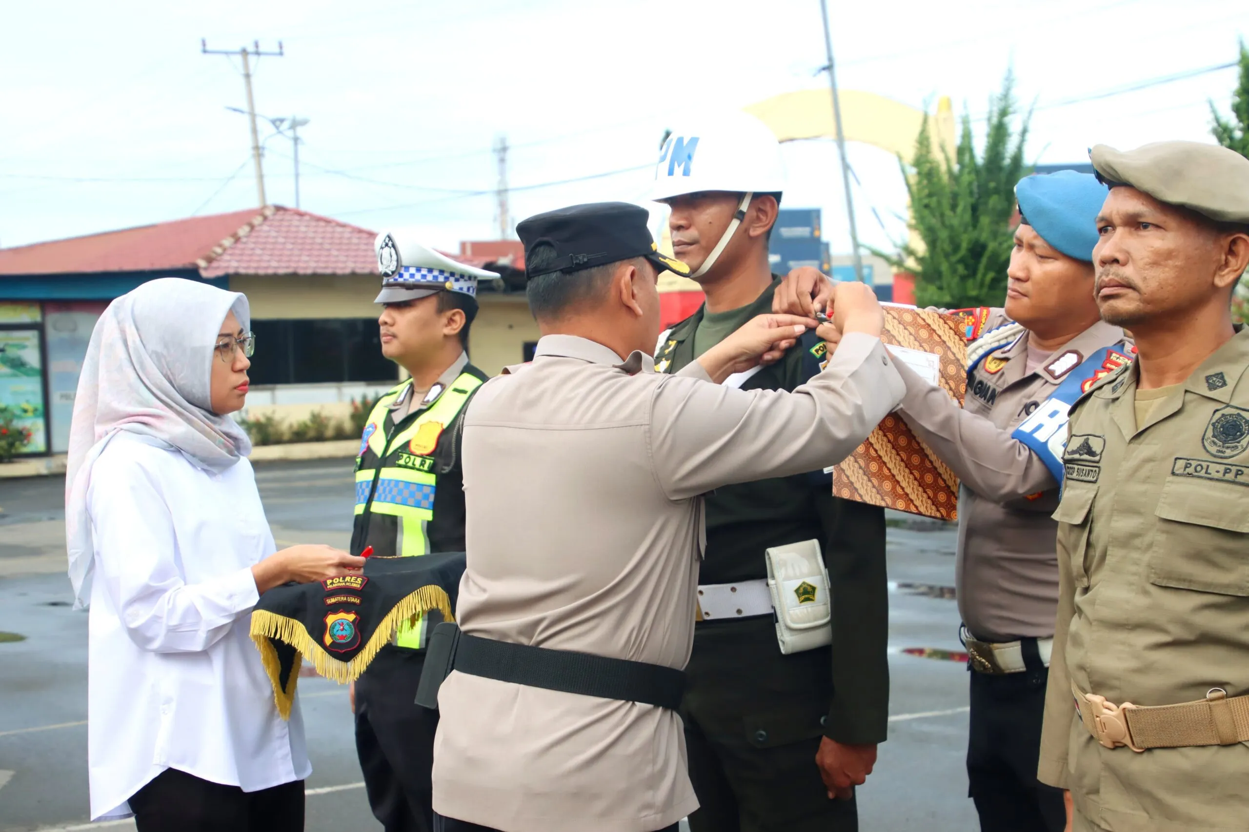 Polres Pelabuhan Belawan Gelar Apel Operasi Lilin Toba 2025