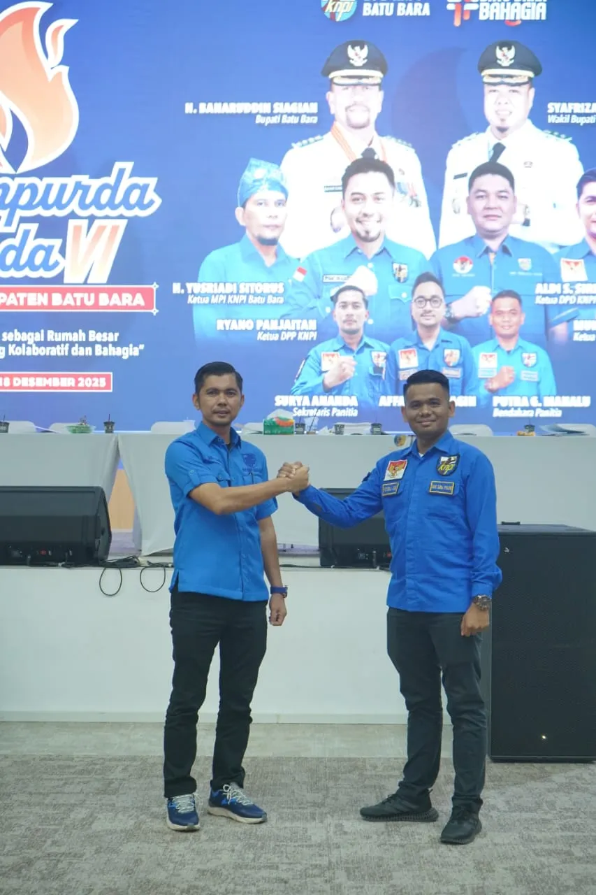 Mukhrizal Arif Ketua Musda Ke-VI DPD KNPI Batubara