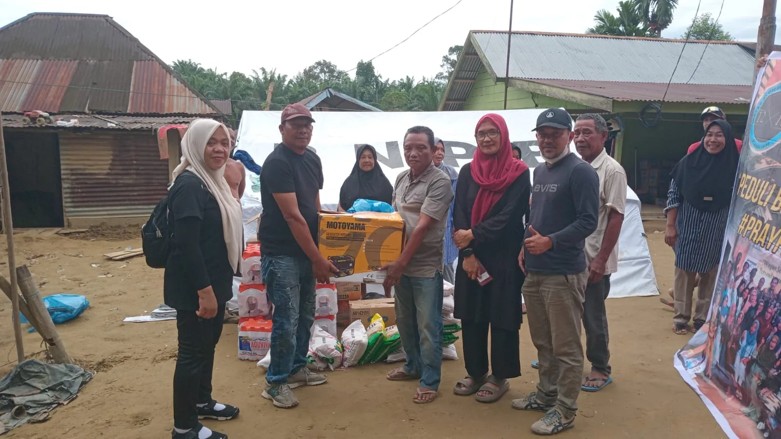 Solidaritas IKAL 91 SMPN 12 dh 10 Medan Menyapa Aceh Tamiang