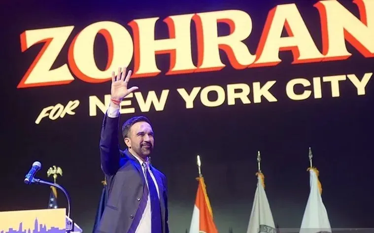 Zohran  Muslim Pertama Wali Kota New York City