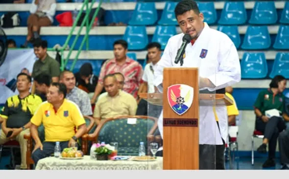 Apresiasi Kejurda Funakoshi, Bobby Dorong Semangat Sportivitas dan Disiplin