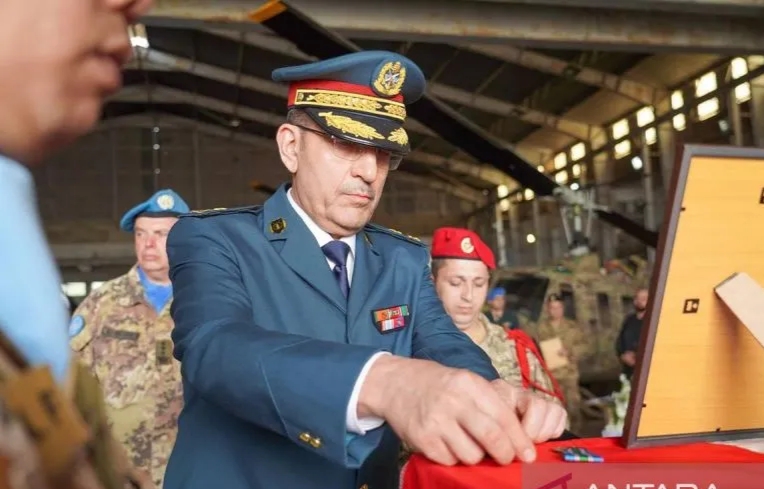 UNIFIL Beri Penghormatan Terakhir 3 Prajurit TNI Gugur di Lebanon
