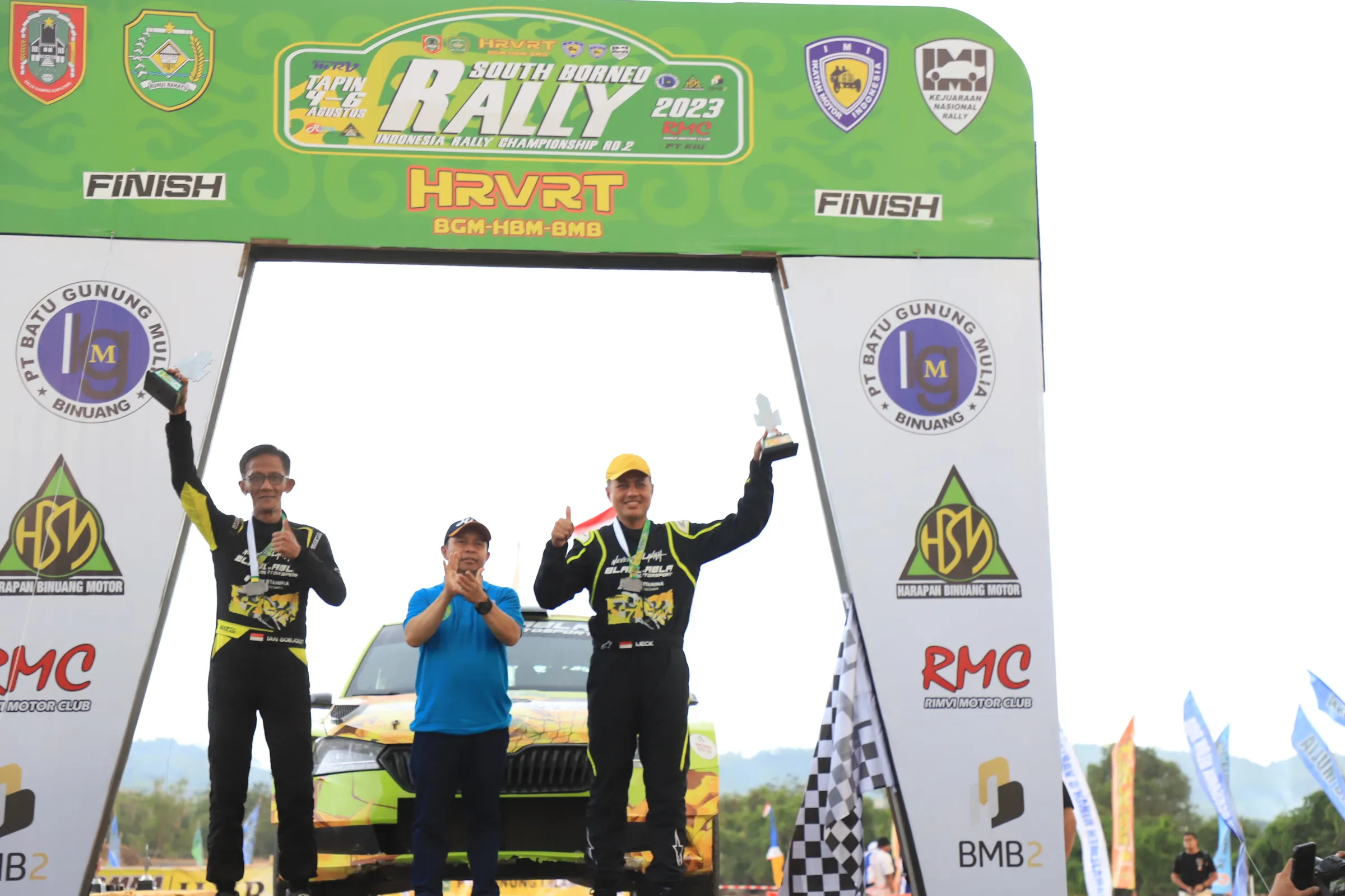 Terpaut 7,9 Detik Dari Ryan, Ijeck Peringkat Lima South Borneo Rally 2023