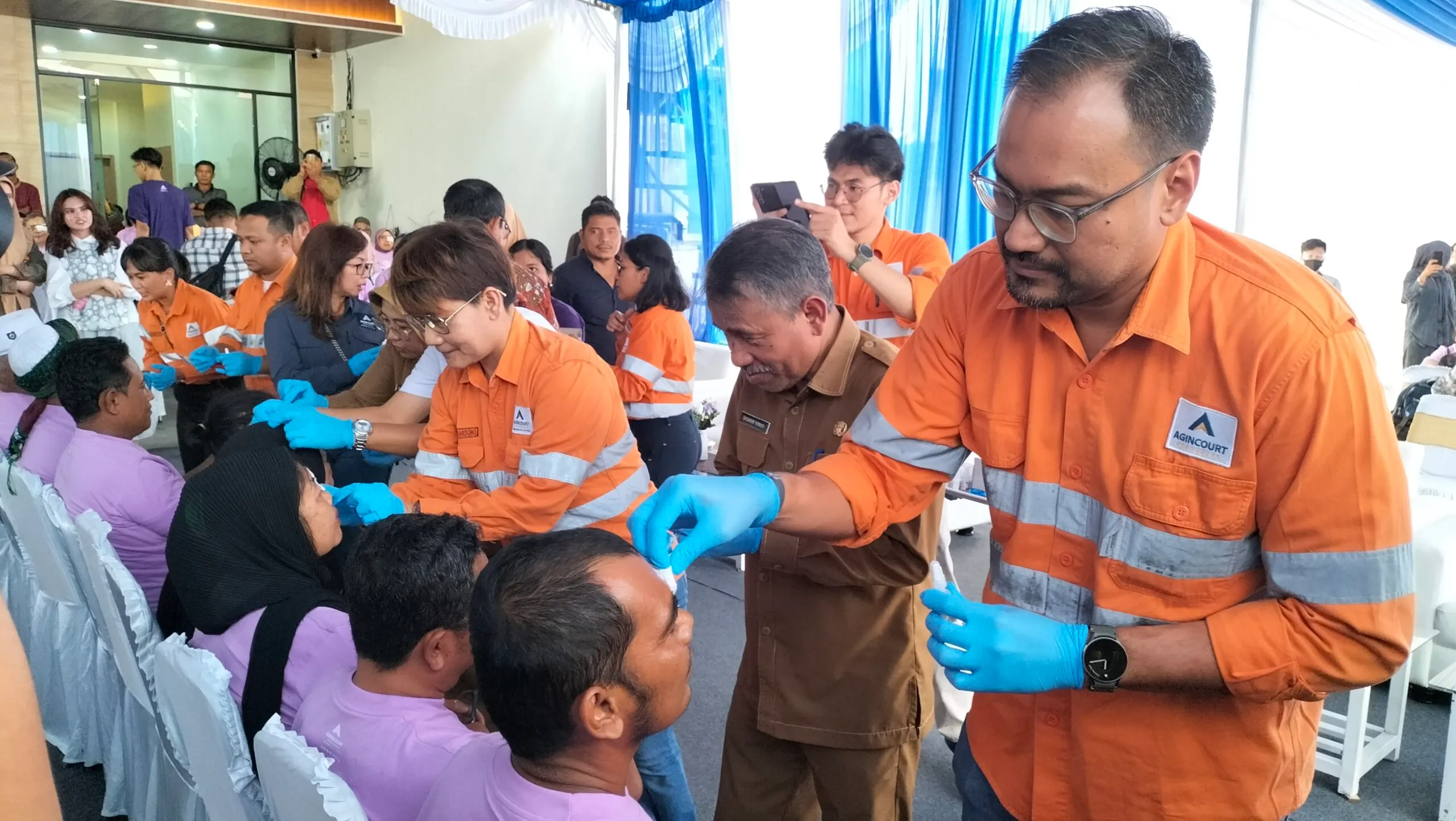 2024 Agincourt Resources,Tambang Emas Martabe Operasi Gratis 1.602 Katarak