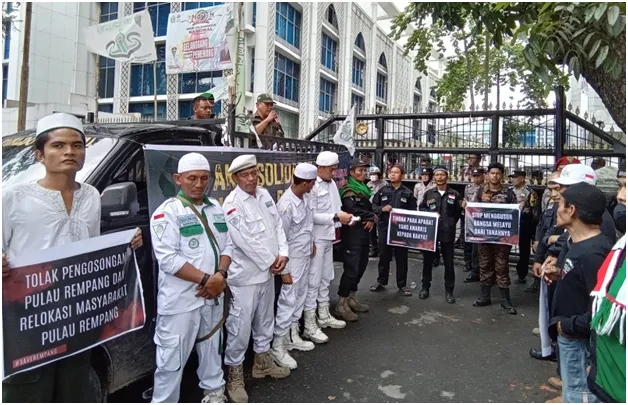 Demo Rempang Di Medan