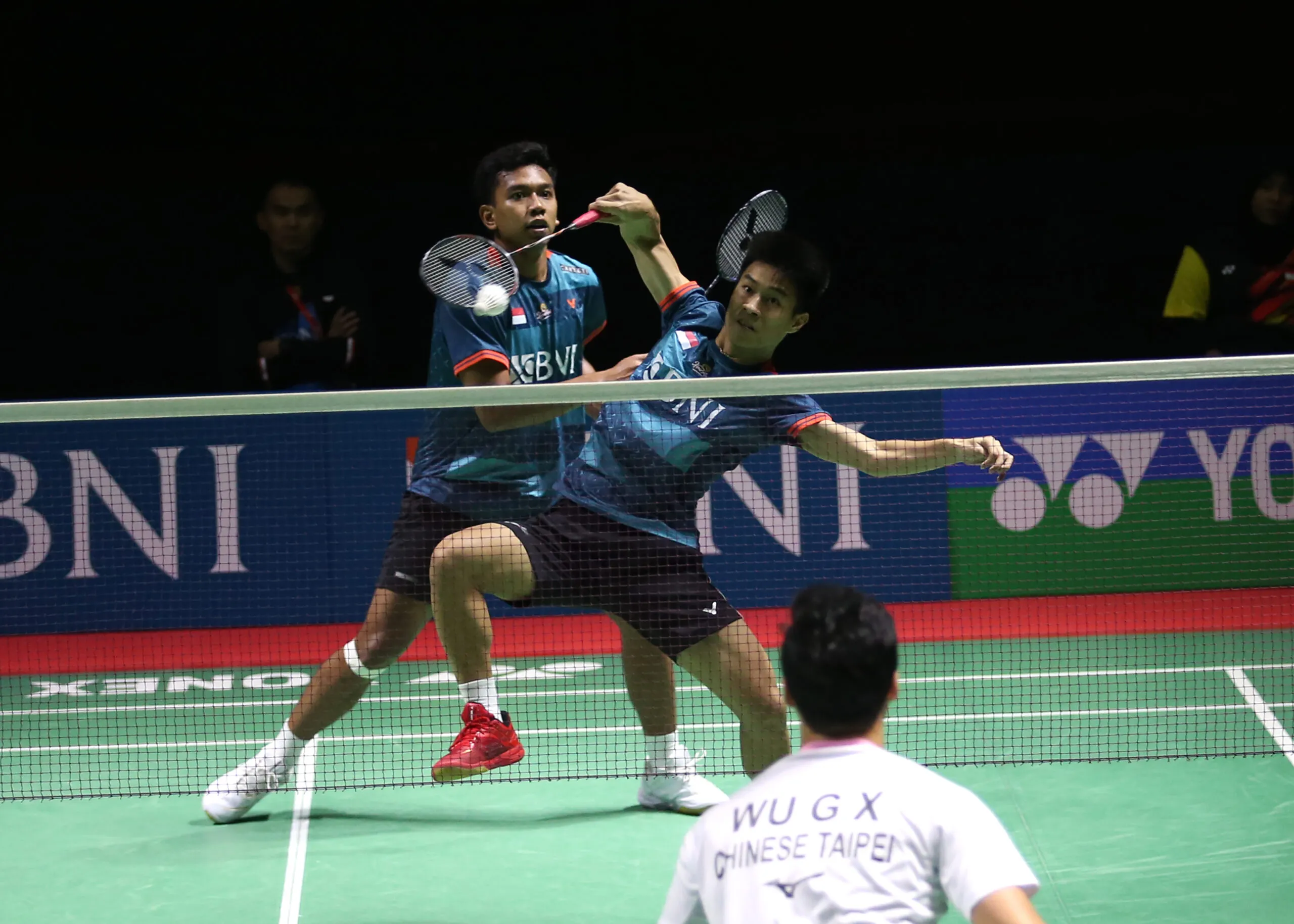 Teges/Cristopher dan Sabar/Reza Kompak ke 16 Besar