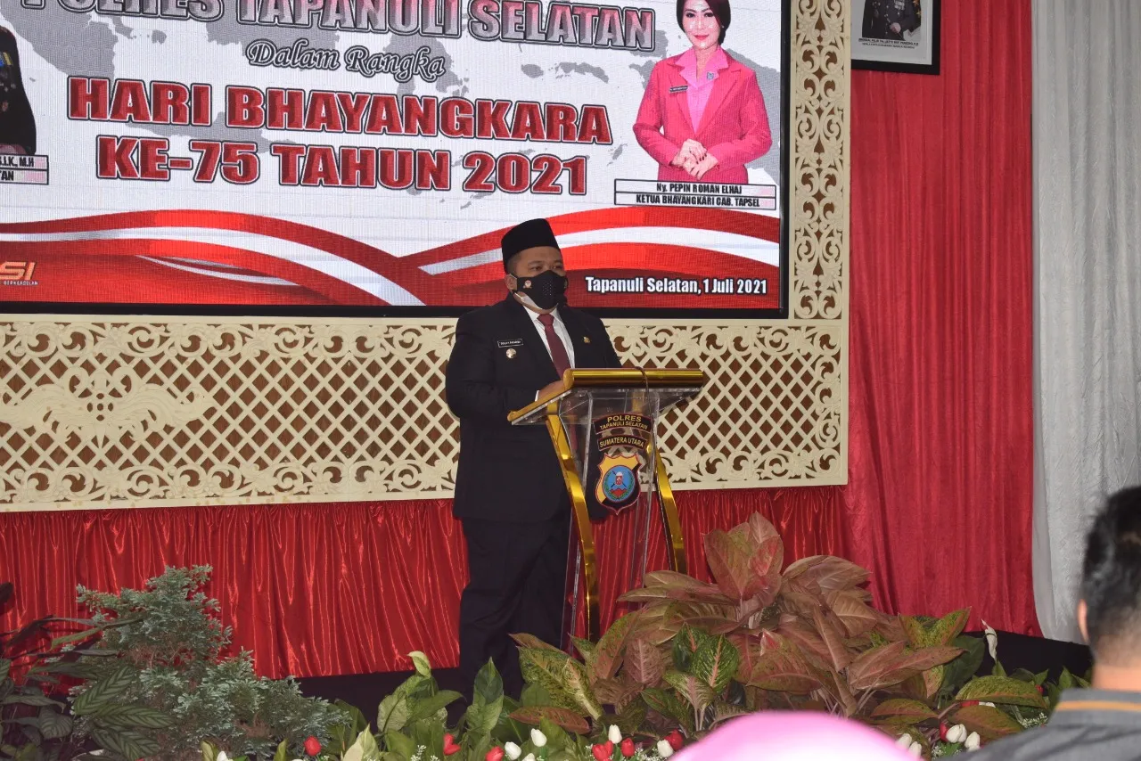 Bupati Dolly Berharap Hubungan Kerjasama Polres - Pemda Tapsel Dipelihara