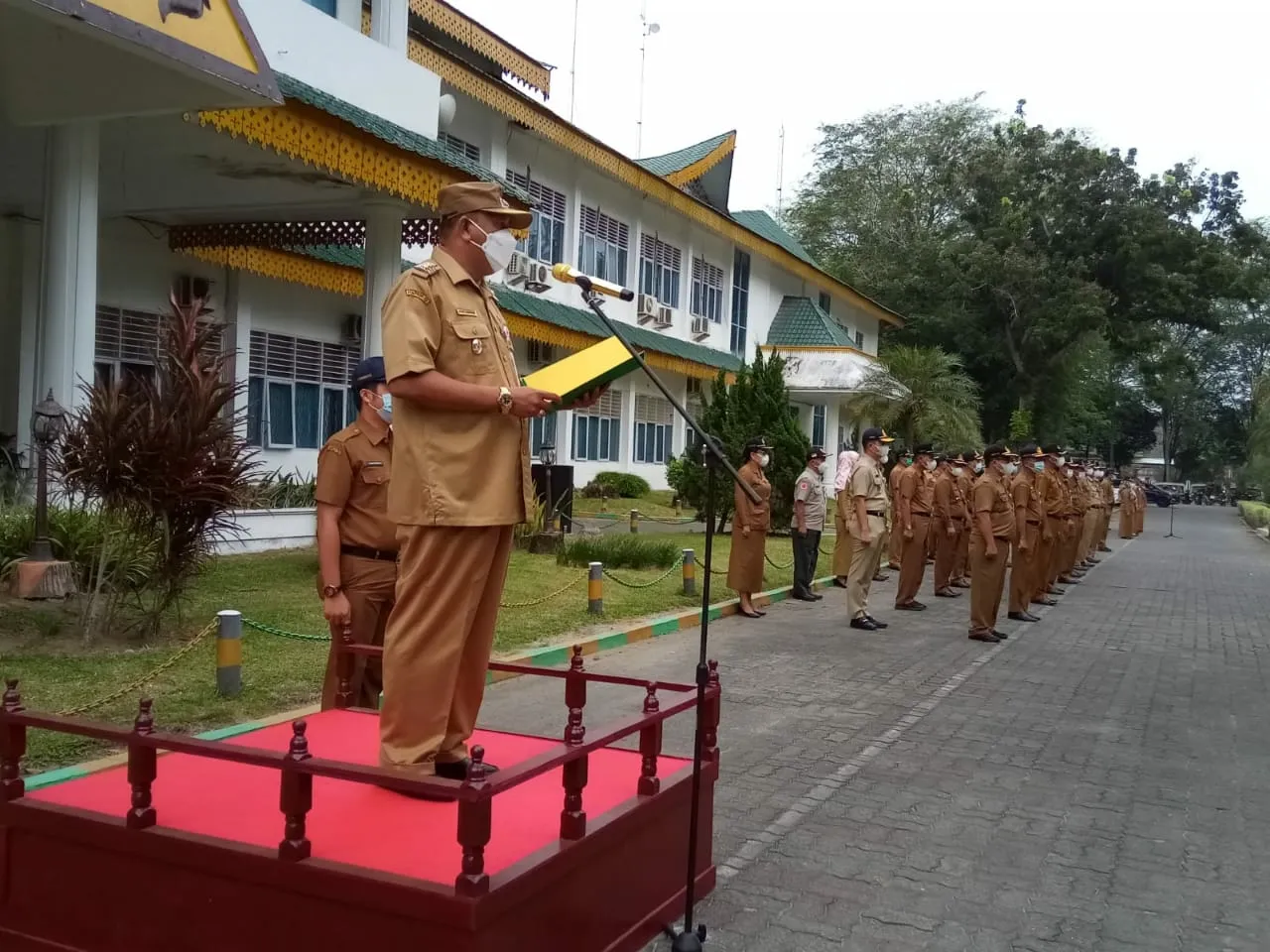 Satpol PP Diminta Terus Awasi Prokes