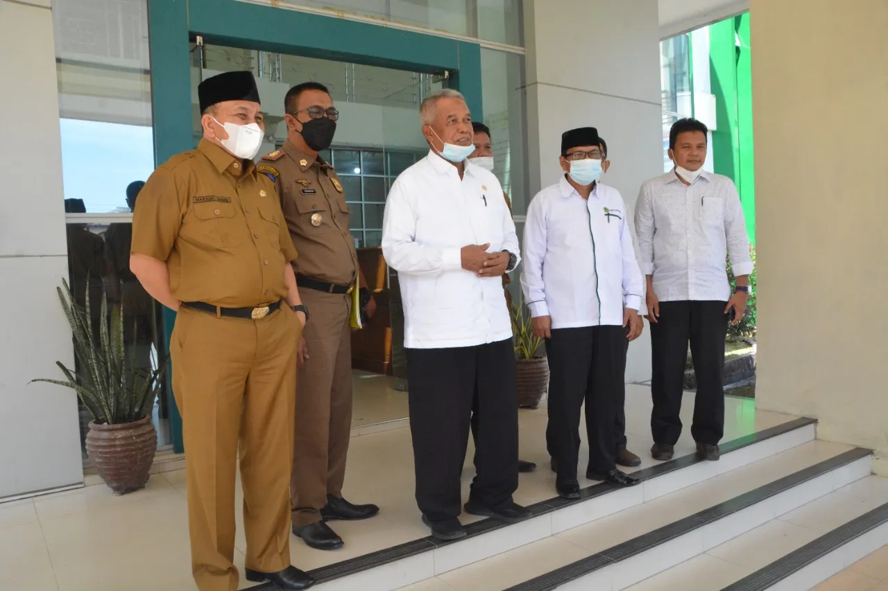 Anggota DPR RI Komisi X Sambangi Pemko Langsa