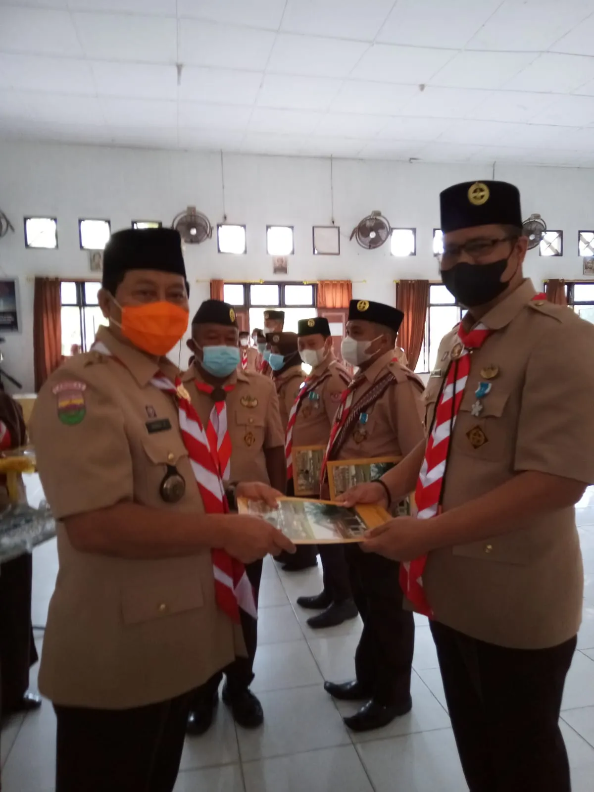 Peringatan Hari Pramuka Ke 60 Diwarnai Potong Tumpeng