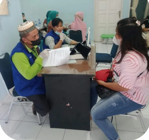 PT. SSL Kabupaten Paluta Sukseskan Vaksinasi