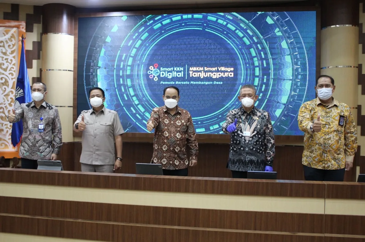Smart KKN Digital, Kolaborasi Telkom Dan Universitas Tanjungpura Pontianak