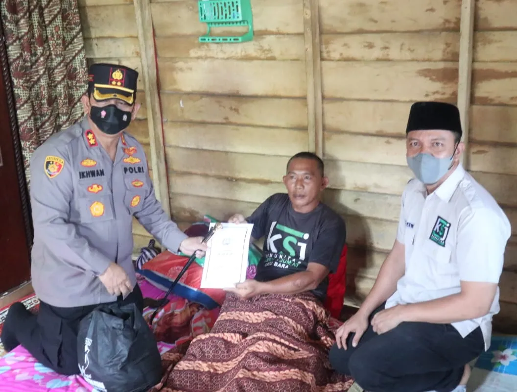 Kapolres Ke-6 Batubara Kunjungi Wartawan beritasore.co.id