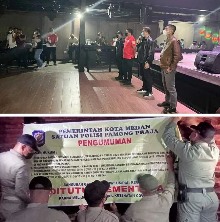 Abaikan Prokes, Bobby Segel Tiga Hiburan Malam