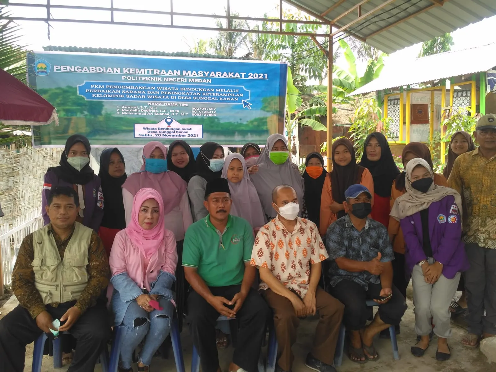 Politeknik Negeri Medan Kunjungi Wisata Kreatif Bendungan Indah Sunggal Kanan