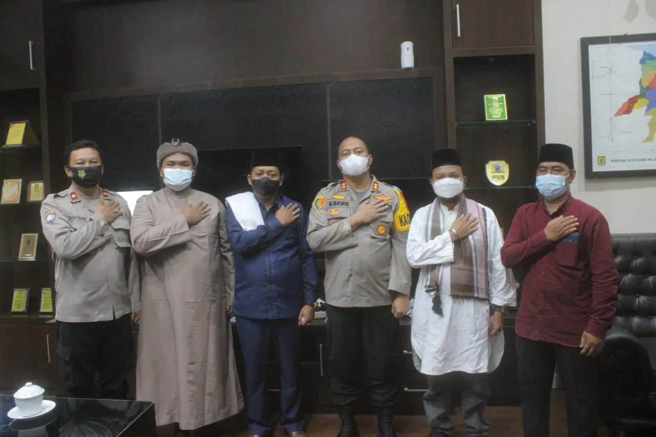 Kapolres Serdang Bedagai Terima Kunjungan Da'i Kamtibmas Sumut