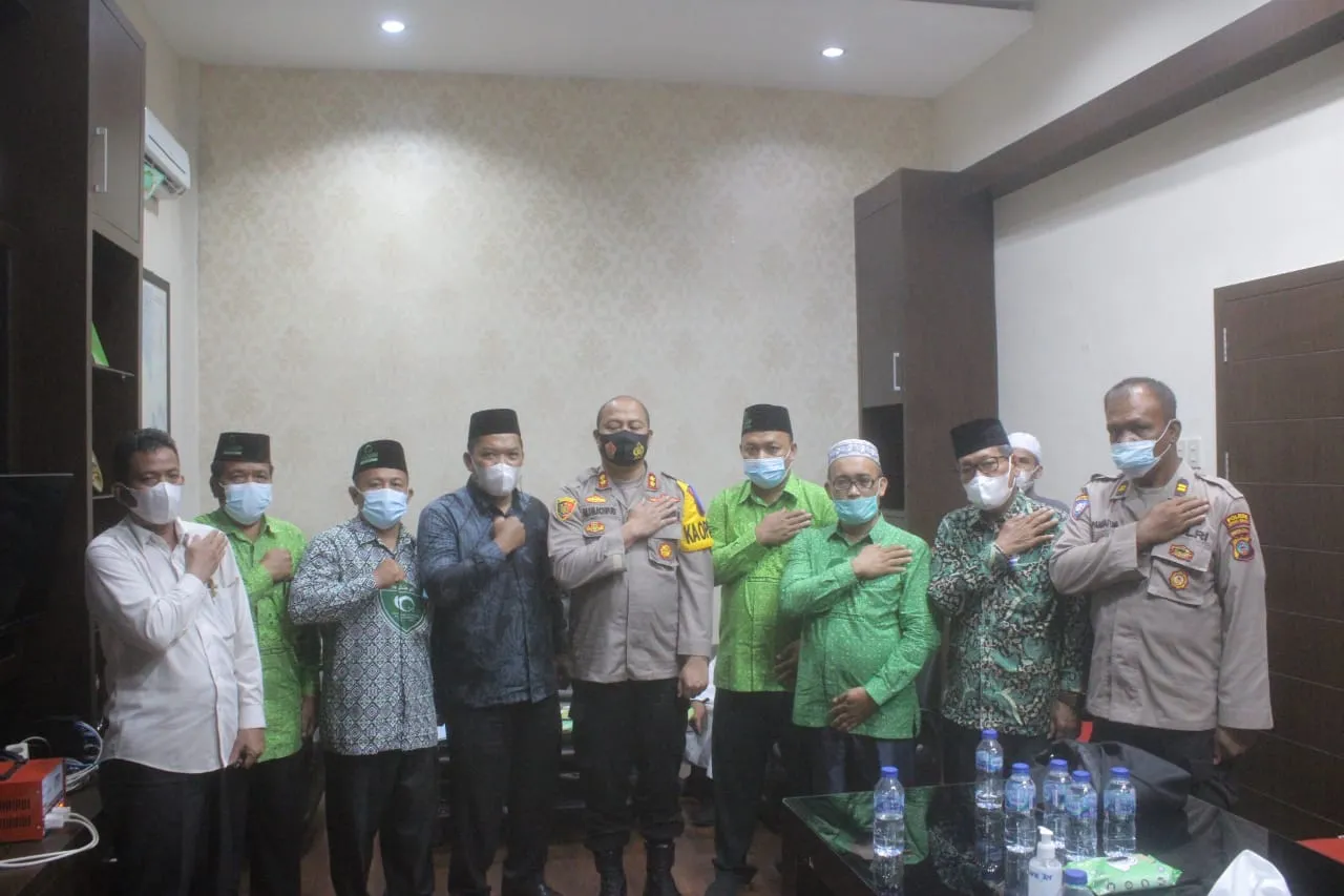 Kapolres Sergai Menerima Kunjungan  Pengurus Al Washliyah