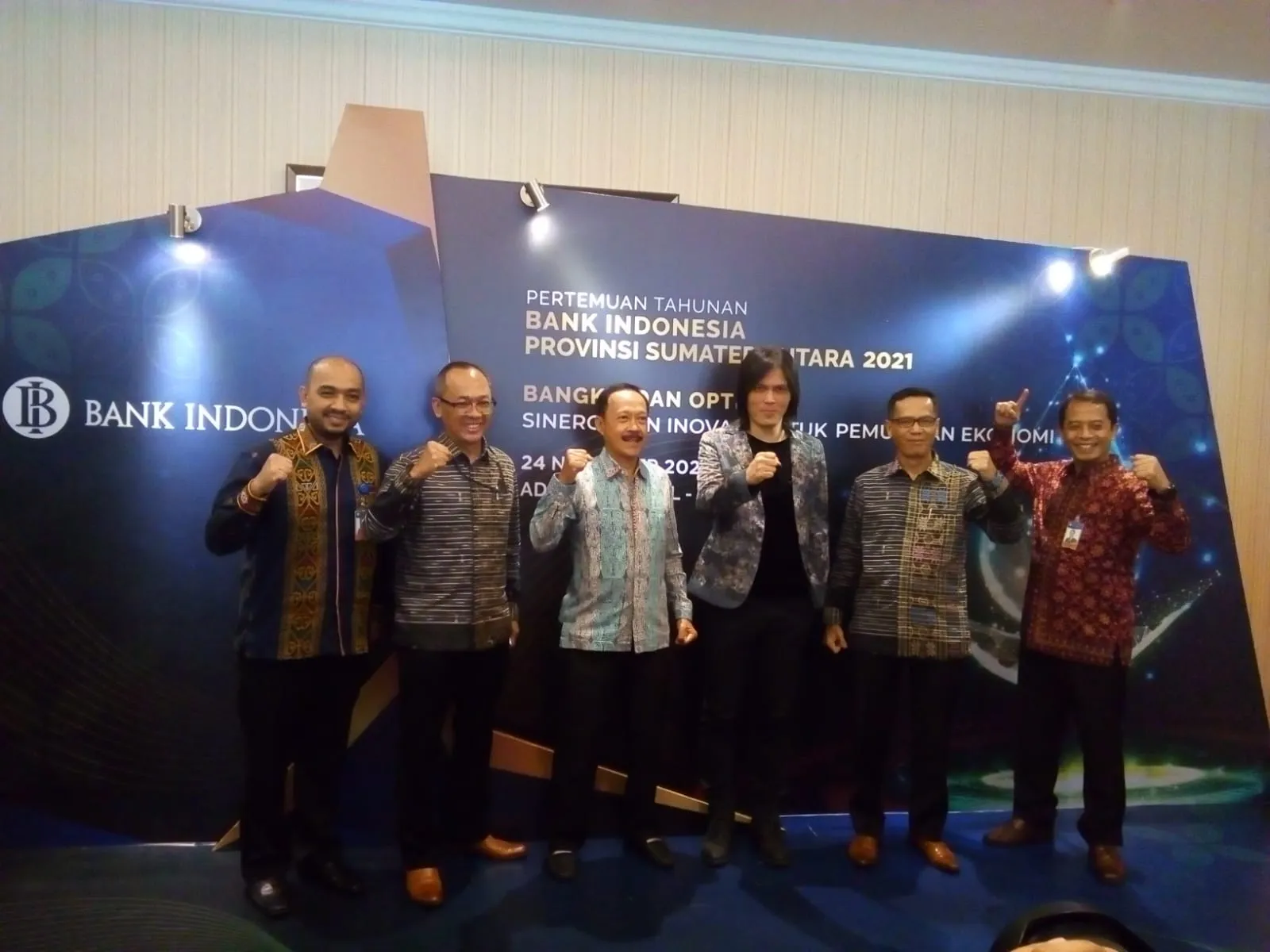 Once Mekel Meriahkan Pertemuan Tahunan BI Sumut