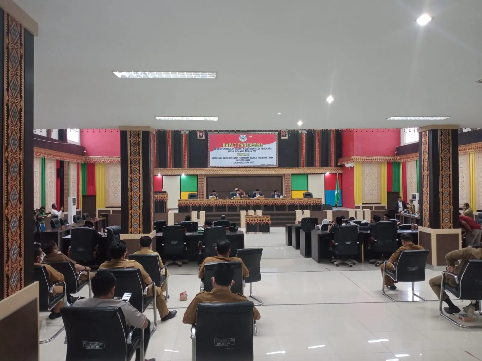 4 Fraksi DPRK Agara Setujui Devisit APBK 2022 Di Ambang Batas