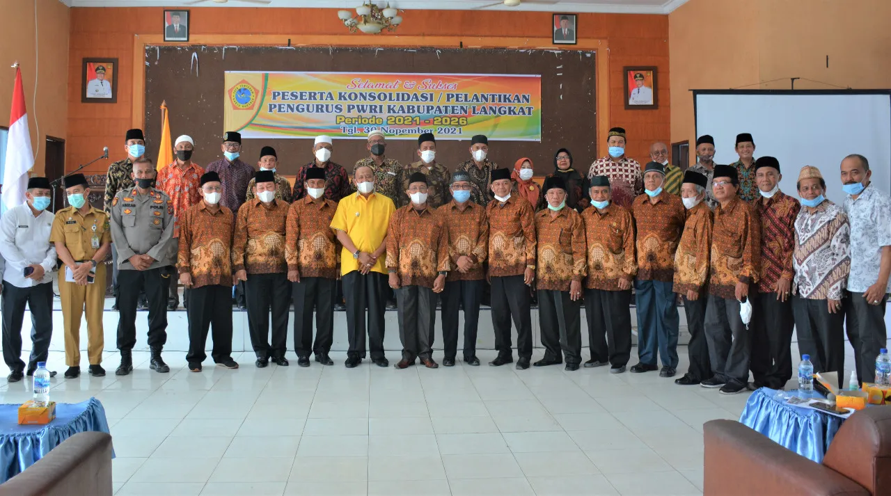 PWRI Langkat Periode 2021 - 2026 Dilantik