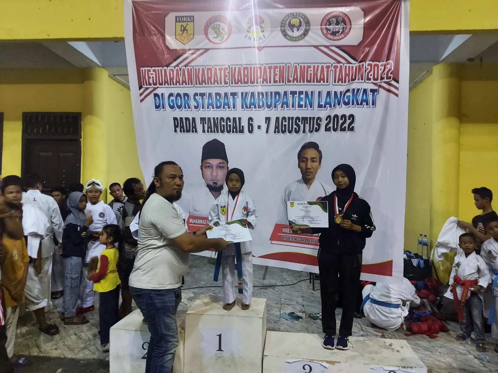 Mengabdi Juara Umum FORKI Langkat