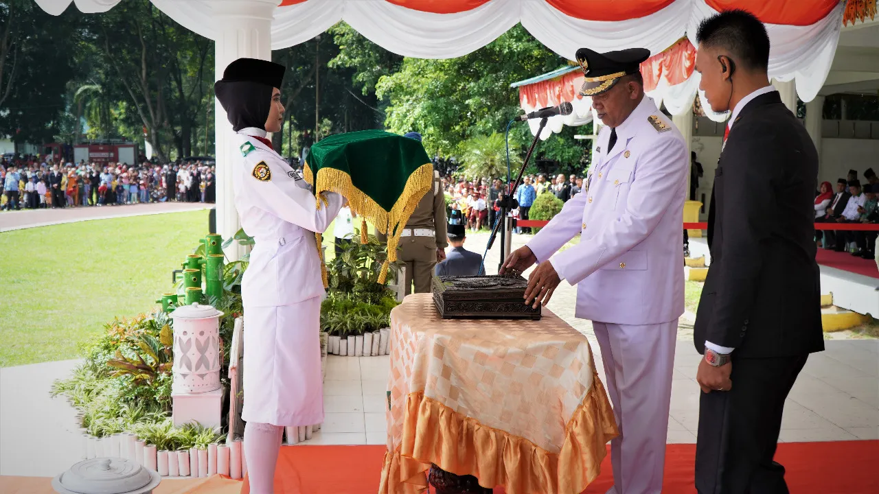 HUT RI Ke-77,  Plt Bupati  : Jadikan Momentum Ini Penyemangat Pemulihan Ekonomi