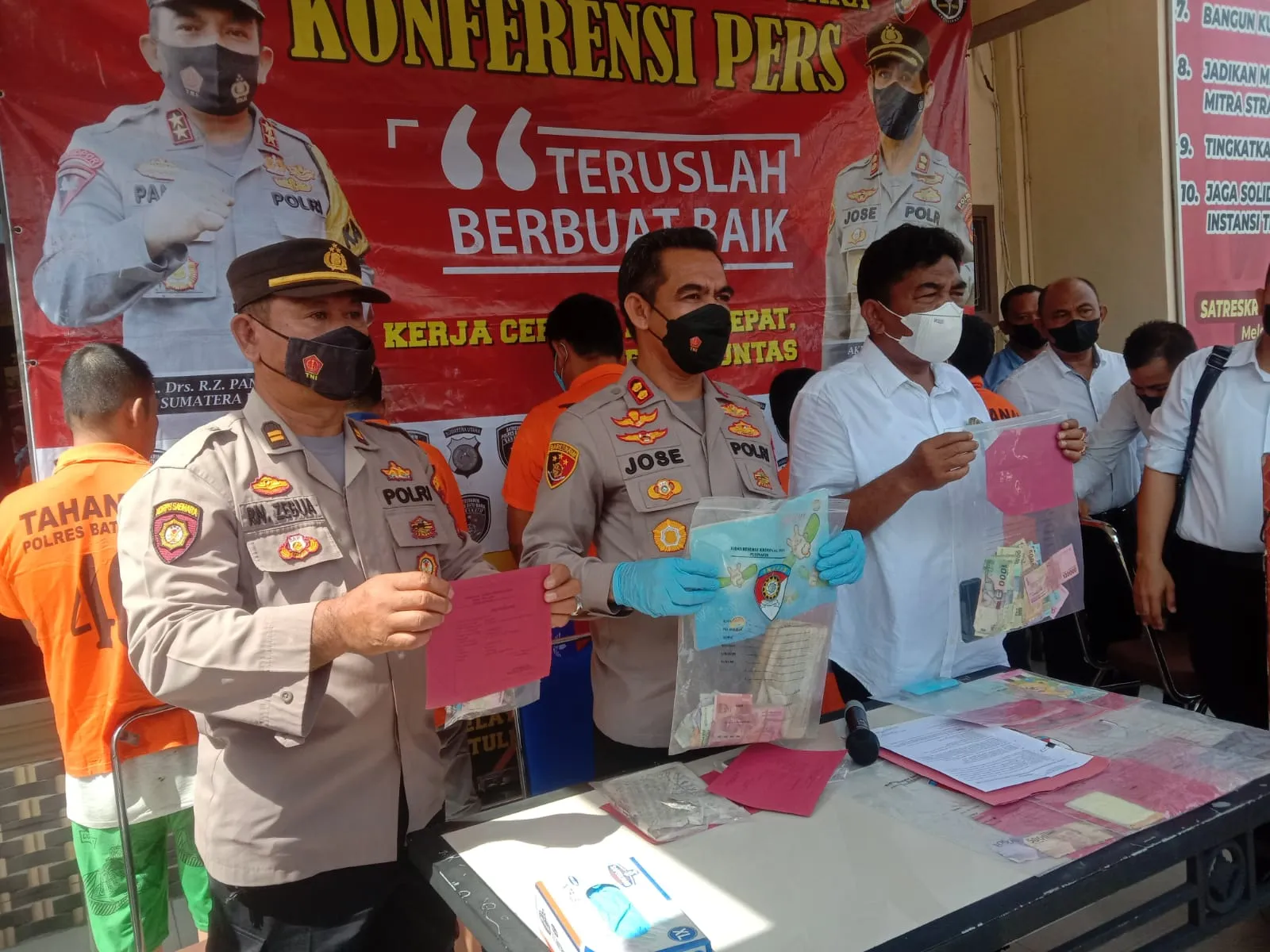 Polres Batubara: Apapun Nama Bentuk Judi Harus Ditindak