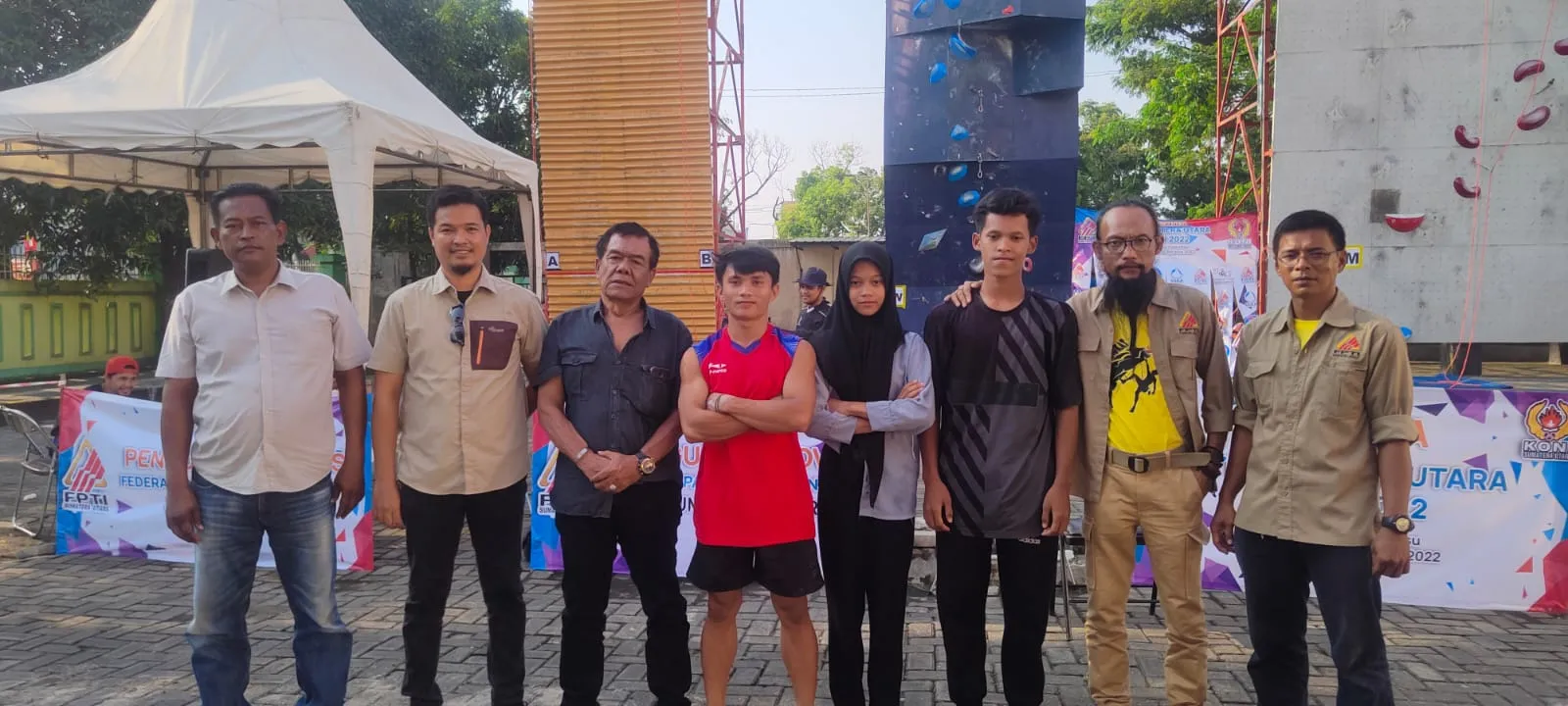 KONI Langkat Motivasi Atlet Panjat Tebing