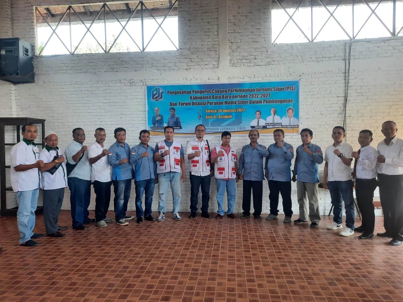 DPC PJS Batu Bara Dikukuhkan
