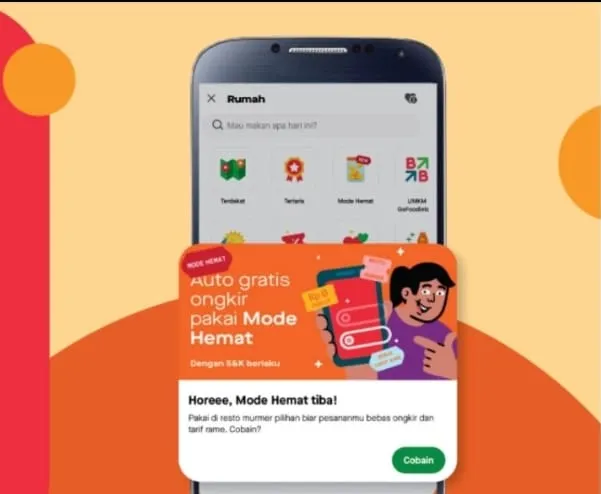 GoFood Luncurkan Fitur Mode Hemat Di Medan, Gratis Ongkir
