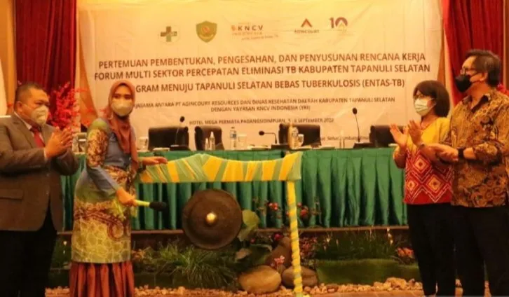 Bupati Tapsel Launching Forum Multi Sektor Percepatan Eliminasi TBC