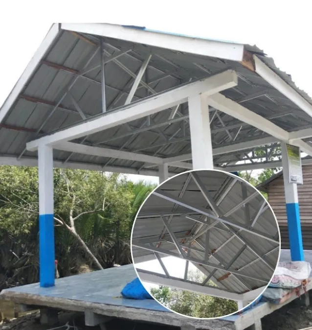 Proyek DD Tangkahan Perahu Nelayan Dikerjakan Asal Jadi