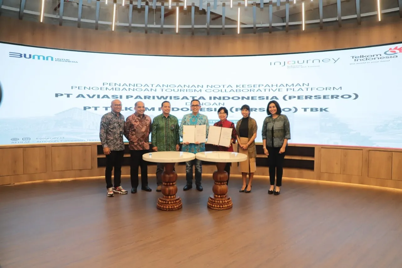 Telkom Dan Injourney Kembangkan Tourism Collaborative Platform