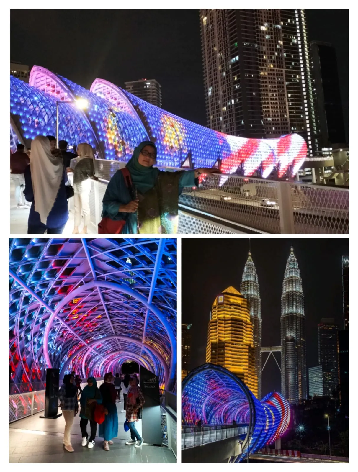 Gemerlap Jembatan Saloma, Daya Tarik Baru Kota Kuala Lumpur