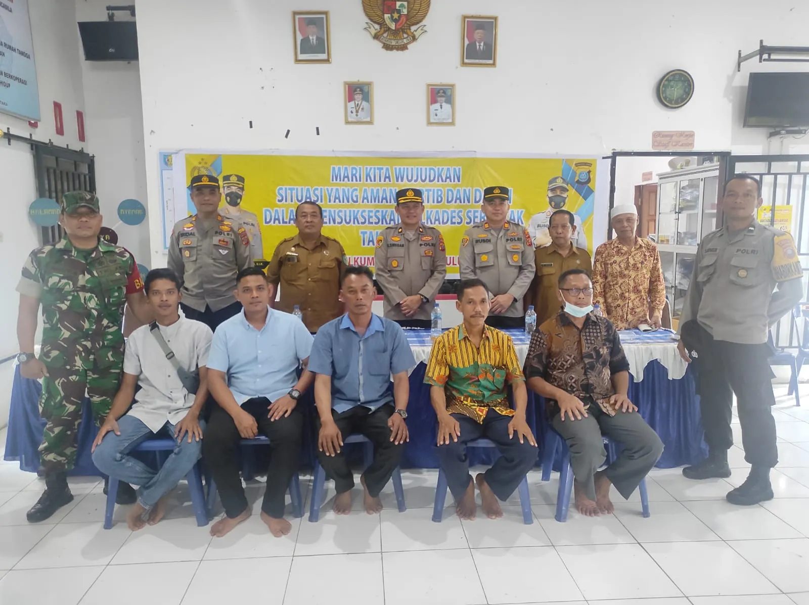 Ciptakan Pilkades Aman, Rakornas Tandatangani Pernyataan Netral