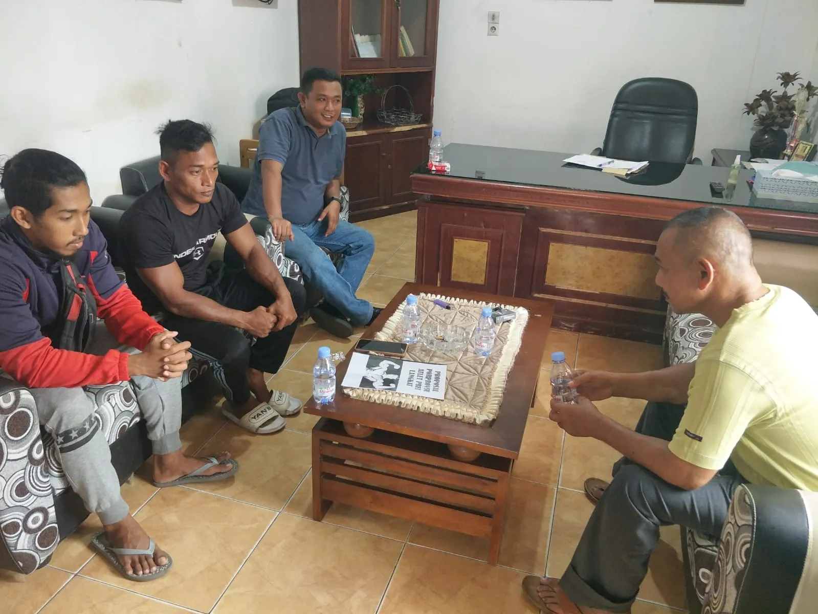 Camat Babalan Dukung Atlet Binaraga Langkat