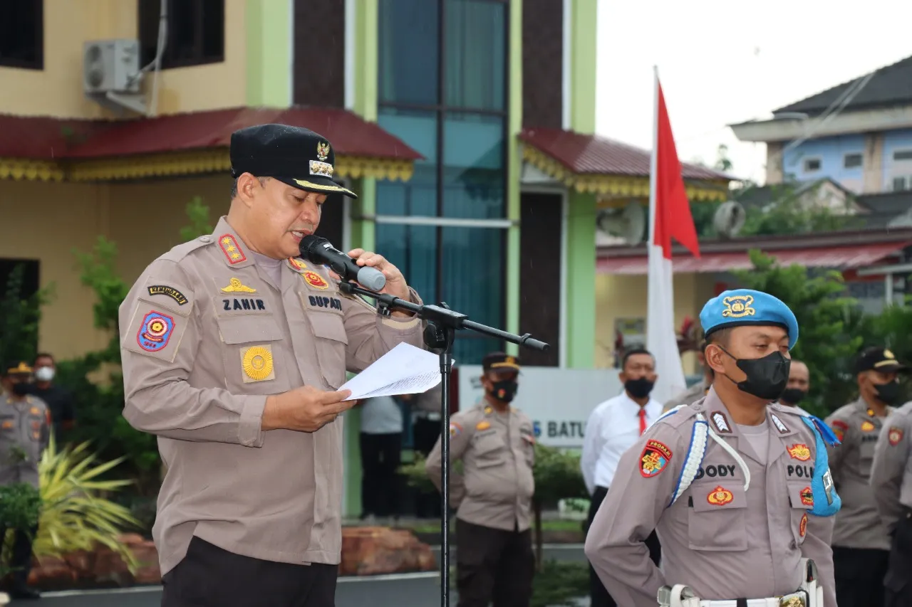 Bupati Batubara Pimpin Apel Gelar Pasukan Toba 2022