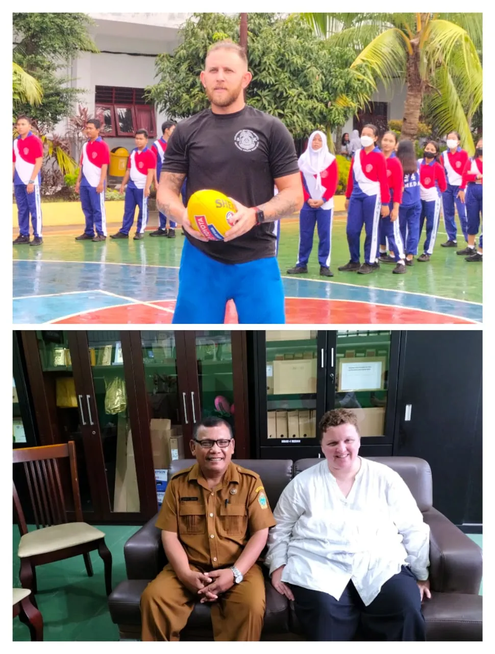 Konjen AS Perkenalkan Olahraga Australian Football