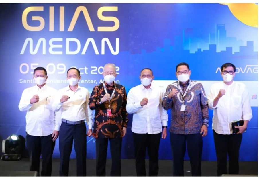 Gubsu Buka Pameran Otomotif GIIAS Medan 2022